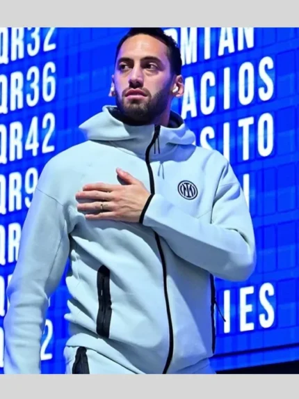 Nike Inter Mila Tech Fleece Windrunner Full-Zip Hoodie
