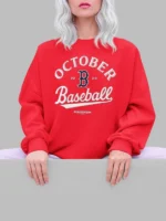October Baseball Red Sox Shirt