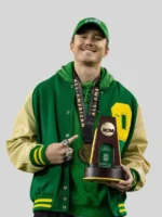 Oregon Ducks Green Jacket Vintage