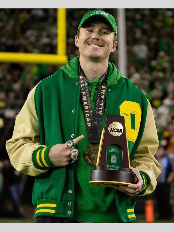 Oregon Ducks Letterman Jacket Oregon Ducks Letterman Jacket