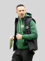Packers vs Vikings Matt LaFleur Parachute Puffer Vest