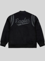 Philadelphia Eagles Black Walk the Tunnel Varsity Jacket