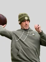 Pittsburgh Steelers 2025 Salute to Service Hoodie Aaron Rodgers