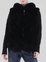 Quinlan Real Rex Rabbit Fur Jacket