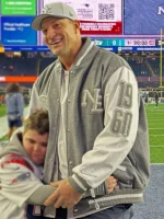 Rob Gronkowski Nike Patriots Rivalries Varsity Jacket