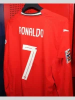 Ronaldo Portugal Jersey Orange Puma 2025