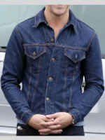 Ryan Gosling Drive Denim Blue Jacket