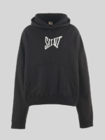 Saint Michael Ribbon Saint Hoodie Black