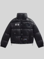San Francisco 49ers Off Season x NFL Leather Puffer Jacket