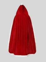 Santa Claus Velvet Hooded Cloak