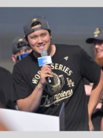 Shohei Ohtani 2025 Dodgers World Series Celebration T-Shirt
