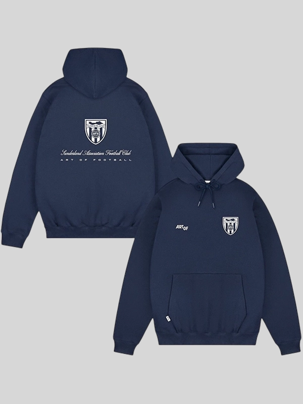 Sunderland x Art of Football Label Print Hoodie Sunderland x Art of Football Label Print Hoodie