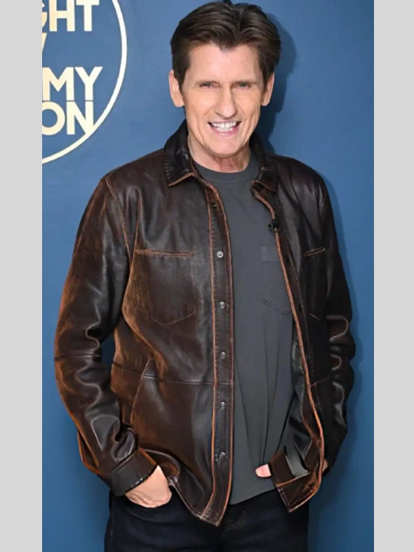 The Tonight Show Starring Jimmy Fallon S13 Denis Leary Leather Jacket The Tonight Show Starring Jimmy Fallon S13 Denis Leary Leather Jacket