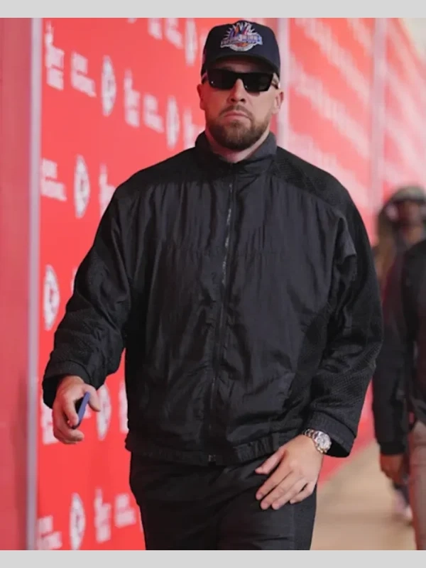Travis Kelce Jacket Black Flight Travis Kelce Jacket Black Flight