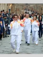 2026 Winter Olympics Jackie Chan White Jacket