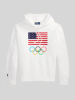 2026 Winter Olympics Pool USA Team White Hoodie