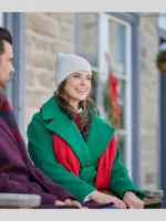 A Christmas Meghan Ory Green Coat