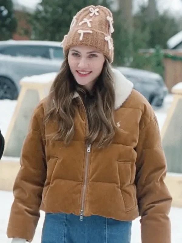 Buy A Merry Little Ex-Mas Emily Hall Corduroy Puffer Jacket