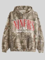 Abercrombie San Francisco 49ers Camo Graphic Popover Hoodie