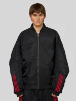 Adidas x Willy Chavarria Satin Jacket Black