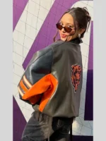 Alannah Davidson Black Leather Jacket