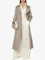 Alberta Ferretti belted trench coat
