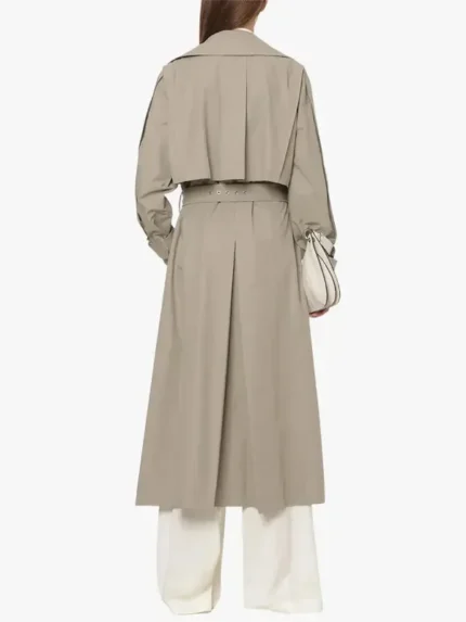 Alberta Ferretti belted trench coat Women