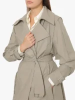 Alberta Ferretti belted trench coat Womens