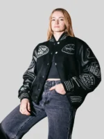 All The Right x New York Jets Jacket Black