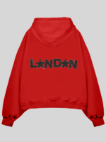 Billie Eilish London Red Hoodie