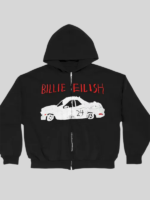 Billie Eilish x Billie 24 Birthday Hoodie Black