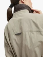 Brunello Cucinelli belted trench coat Womens