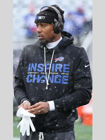 Buffalo Bills Inspire Change 2025 Black Hoodie