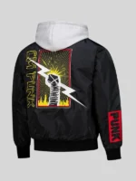 CM Punk Hooded Bomber Jacket