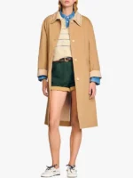 Camel Trench coat
