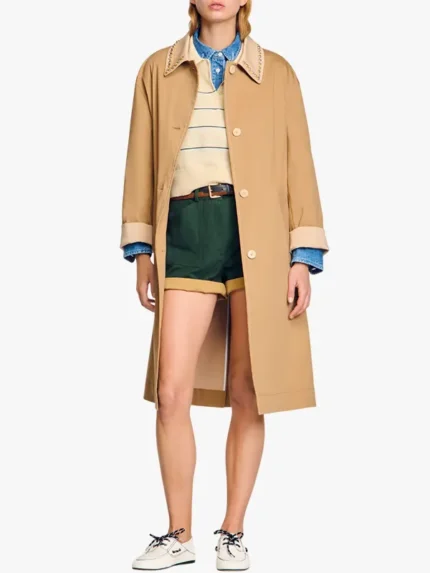 Camel Trench coat