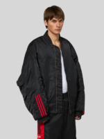 Chavarria Satin Bomber Jacket