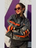 Chicago Bears Alannah Davidson Leather Jacket