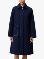 Claudie Pierlot belted midi trench coat Women