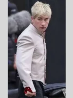 Crime 101 2026 Barry Keoghan Jacket White
