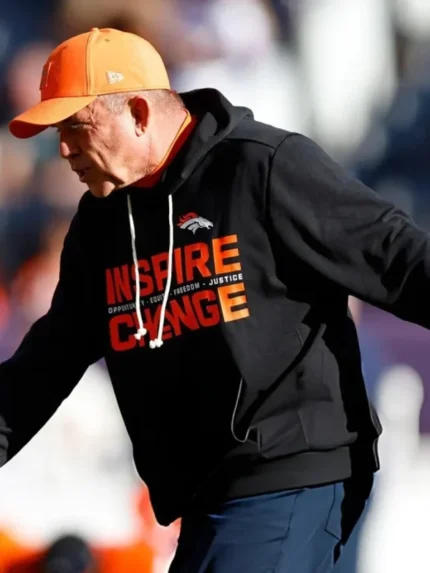 Denver Broncos Sean Payton Inspire Change Hoodie 2025 Black