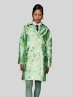 Emily Cooper Emily In Paris S05 Mint Green Floral jacket