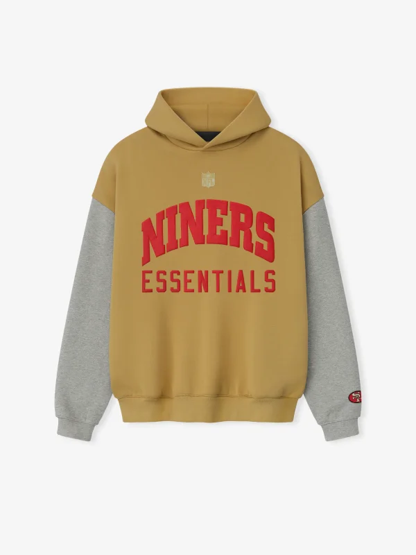 Fear Of God Essentials Forty Niners Sport Hoodie Fear Of God Essentials Forty Niners Sport Hoodie