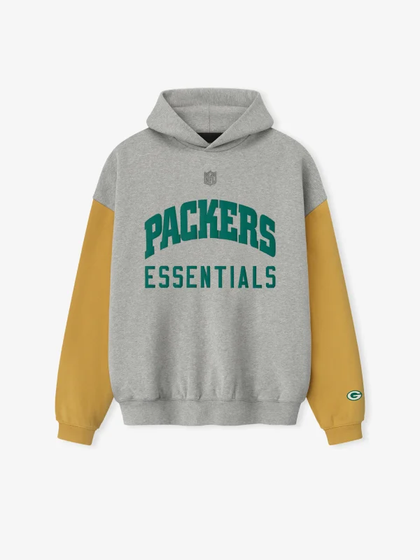 Fear Of God Essentials Packers Sport Hoodie Fear Of God Essentials Packers Sport Hoodie