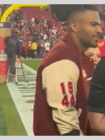 Fred Warner 49ers Varsity Jacket