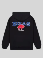 Golf Wang 2025 Buffalo Bills Cutout Black Hoodie