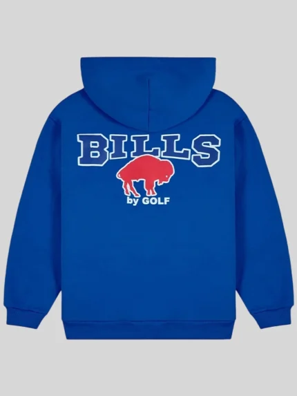 Golf Wang 2025 Buffalo Bills Cutout Blue Hoodie