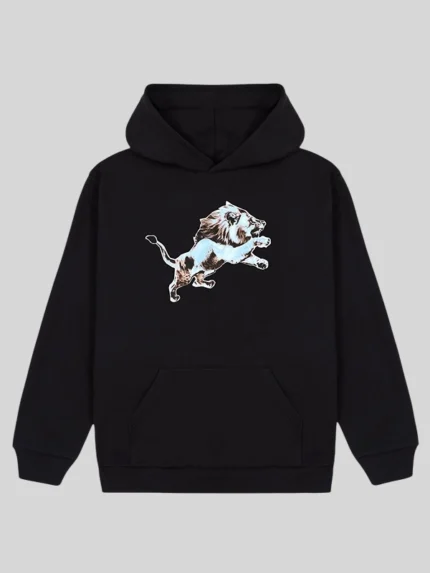 Golf Wang 2025 Detroit Lions Cutout Black Hoodie