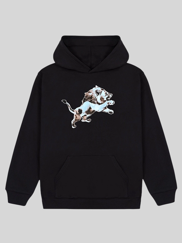 Golf Wang 2025 Detroit Lions Cutout Black Hoodie Golf Wang 2025 Detroit Lions Cutout Black Hoodie