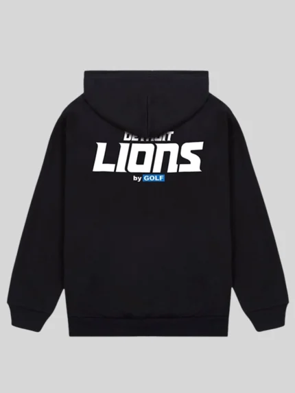 Golf Wang 2025 Detroit Lions Cutout Hoodie Black